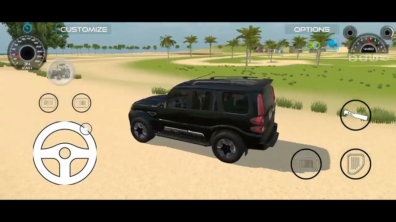 SCORPIO N BLACK BEAUTY FULL VIDEO (3D INDIAN SIMULATOR VEHICLES FULL)#viral #trending #youtube 