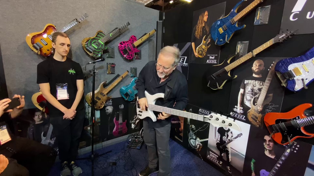 Brian Bromberg @ Kiesel NAMM 2020 (Smooth Jazz Family)