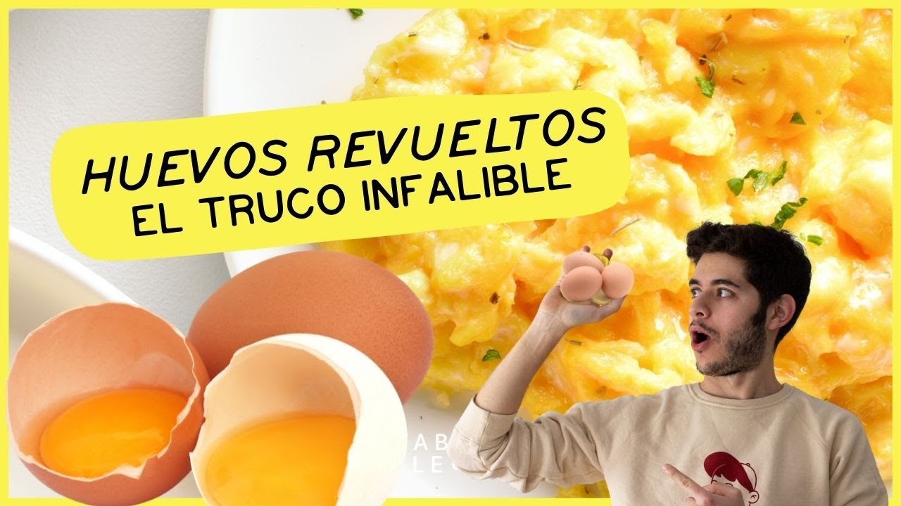 Cómo hacer HUEVOS REVUELTOS PERFECTOS 💥 ¡Super jugosos!