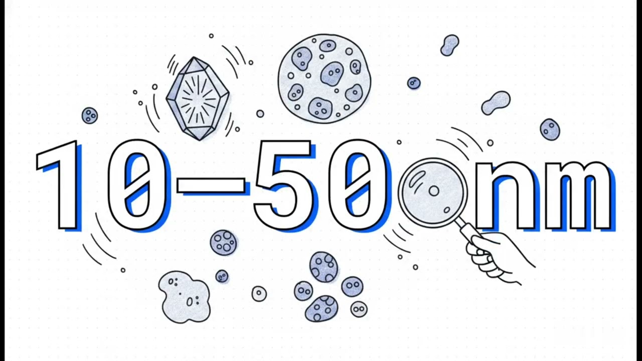 Differences between crystallite, grain & particle size #nanoscience#research#physics#chemistry