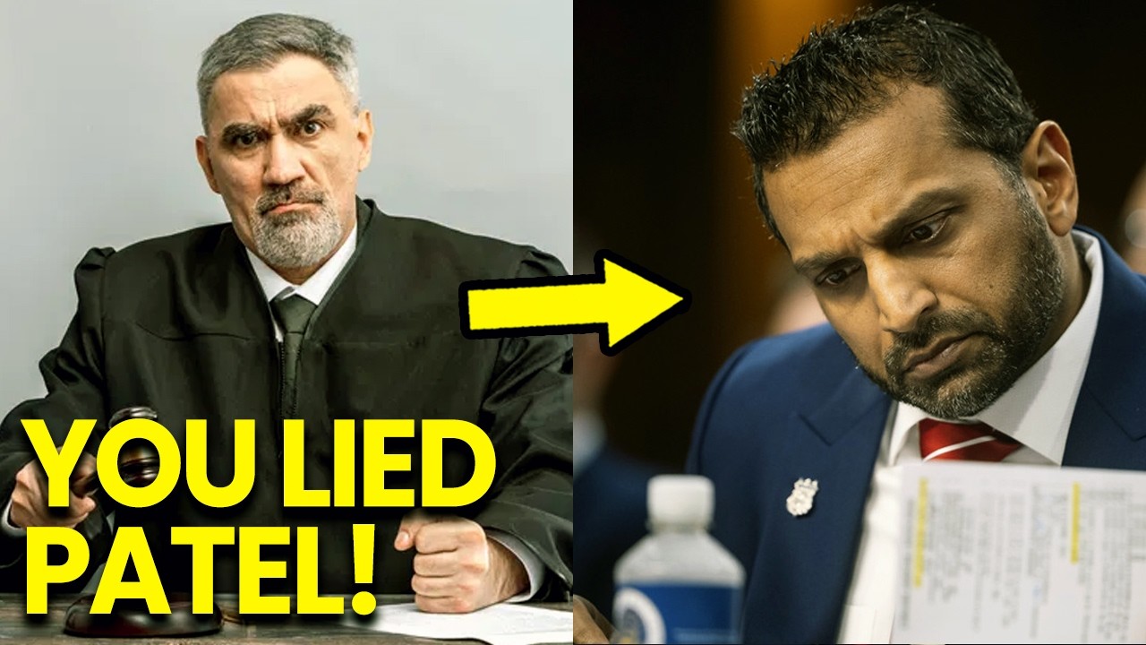 Kash Patel Faces INSTANT Removal After Lying In Court