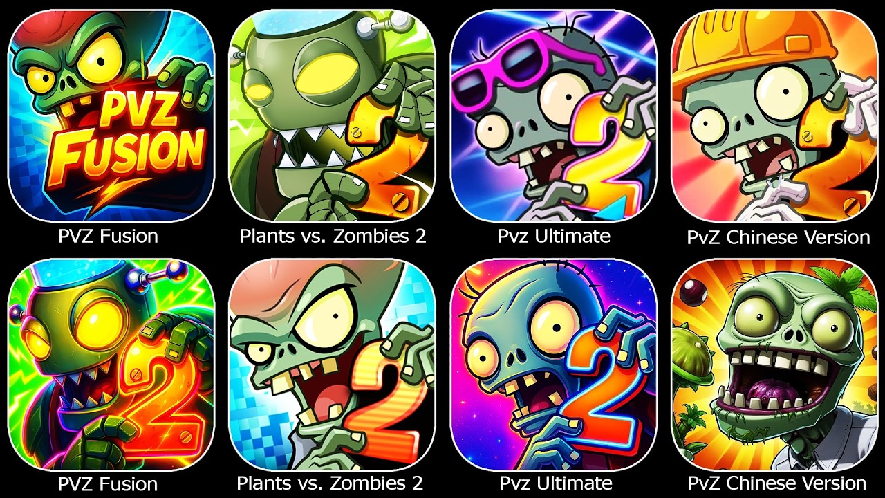PVZ Fusion,Plants vs. Zombies 2 Chinese,Pvz Ultimate,PvZ Chinese Version