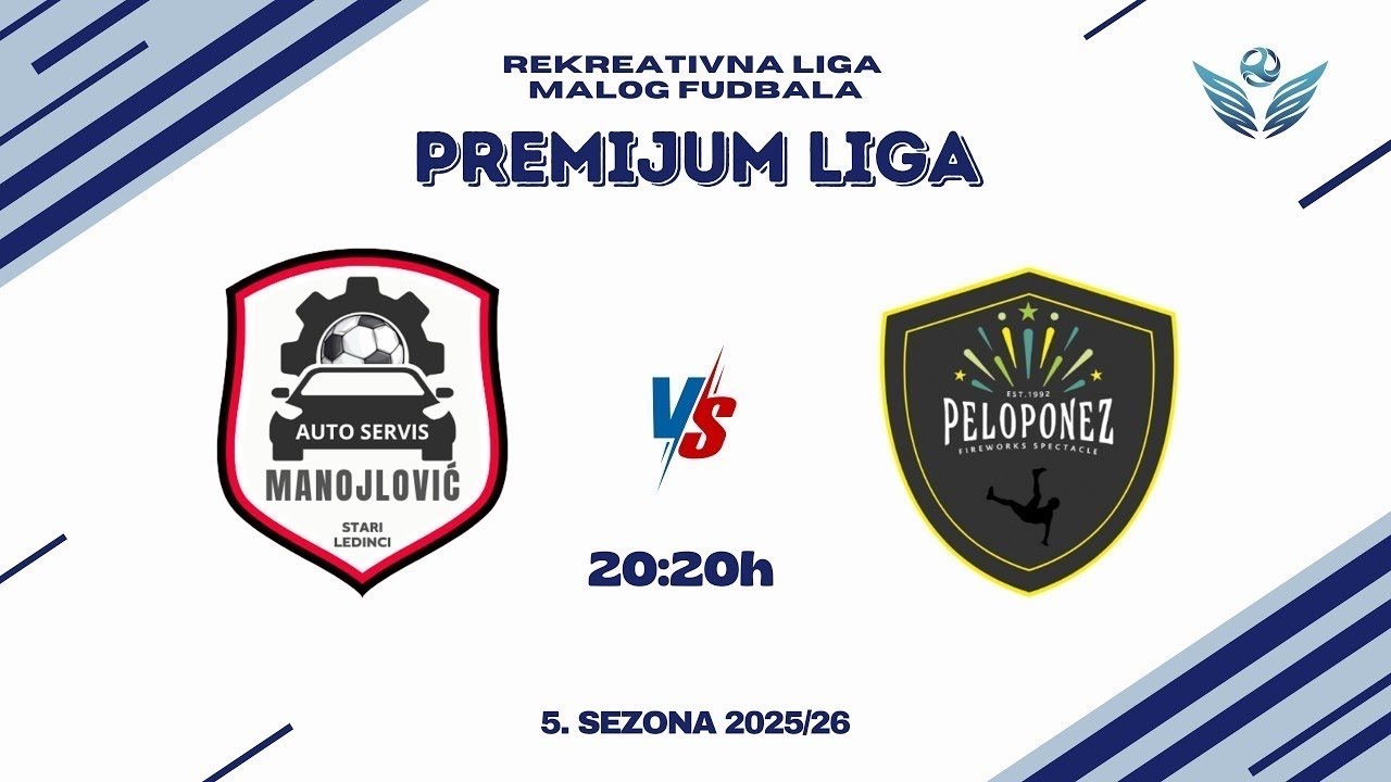 AS MANOJLOVIĆ vs PELOPONEZ PIROTEHNIKA | round 6  | PREMIJUM LIGA | Sezona 5