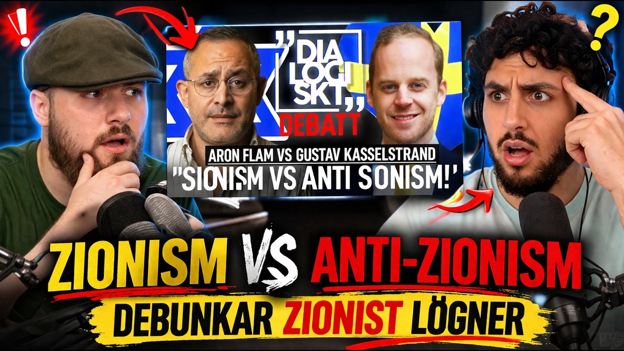 Reaktionsvideo p&aring; Dialogiskt Debatt mellan Gustav Kasselstrand och Aron Flam Med Liam McCarthy