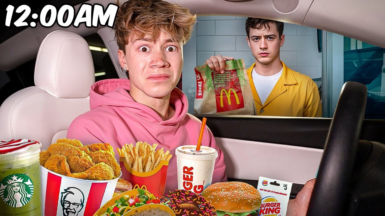 I TESTED EVERY DRIVE THRU AFTER MIDNIGHT!