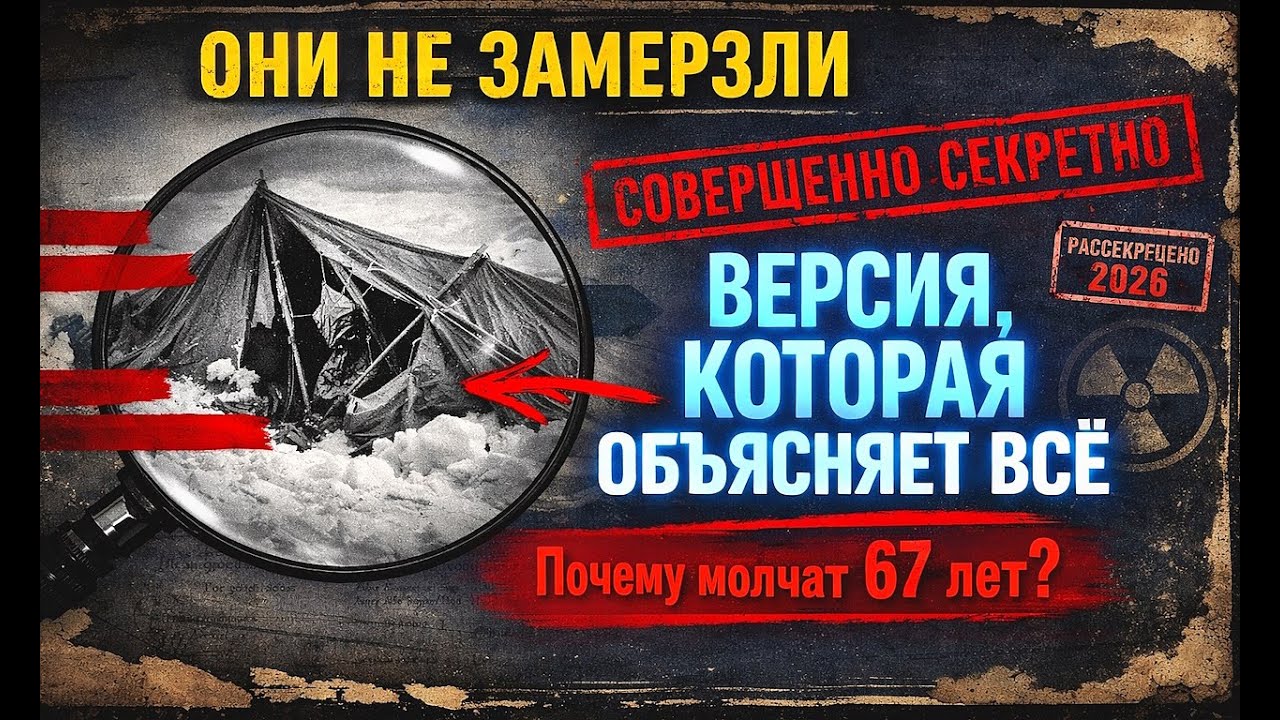 Перевал Дятлова: Единственная ВЕРСИЯ, где сходятся ВСЕ ФАКТЫ