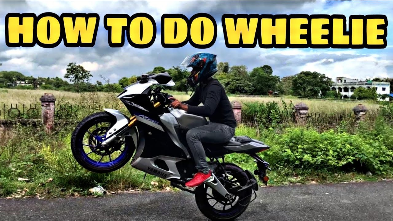 HOW TO DO WHEELIE ON R15m🔥or R15v4⚡️IN JUST 5 minutes 😍 #r15m #yamaha