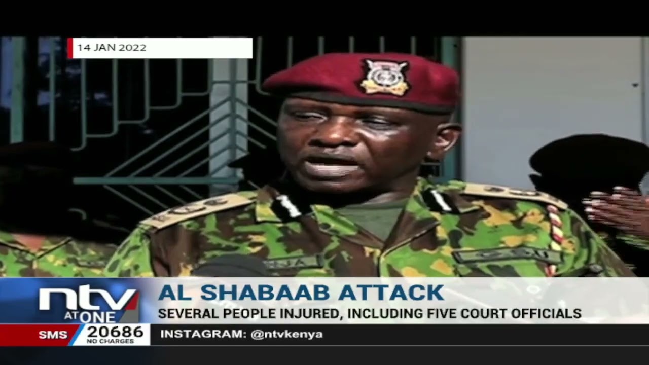 Suspected Al-Shabaab militants attack a convoy carrying court officials in Lamu