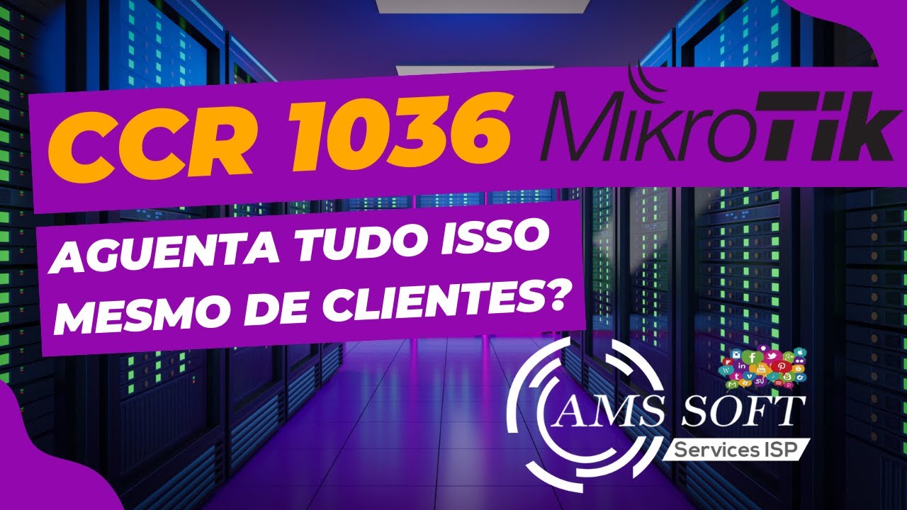 CCR 1036 Aguenta quantos clientes PPPoE? Mikrotik