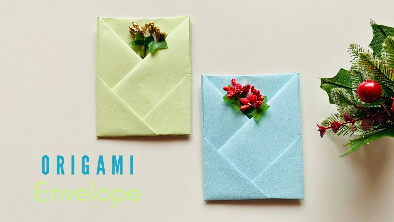 Easy Gift Envelope for Valentines | How to make Envelopes | Origami Envelope | Letter into Envelope
