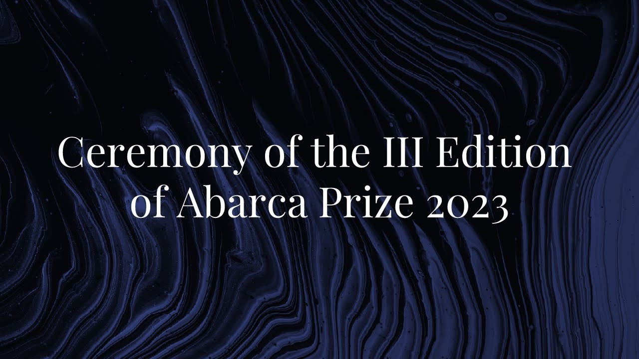 Ceremony of the III Edition of Abarca Prize 2023