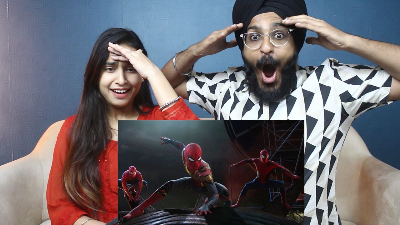 SPIDER-MAN NO WAY HOME Climax Fight Reaction | All Three Spider Men Swinging