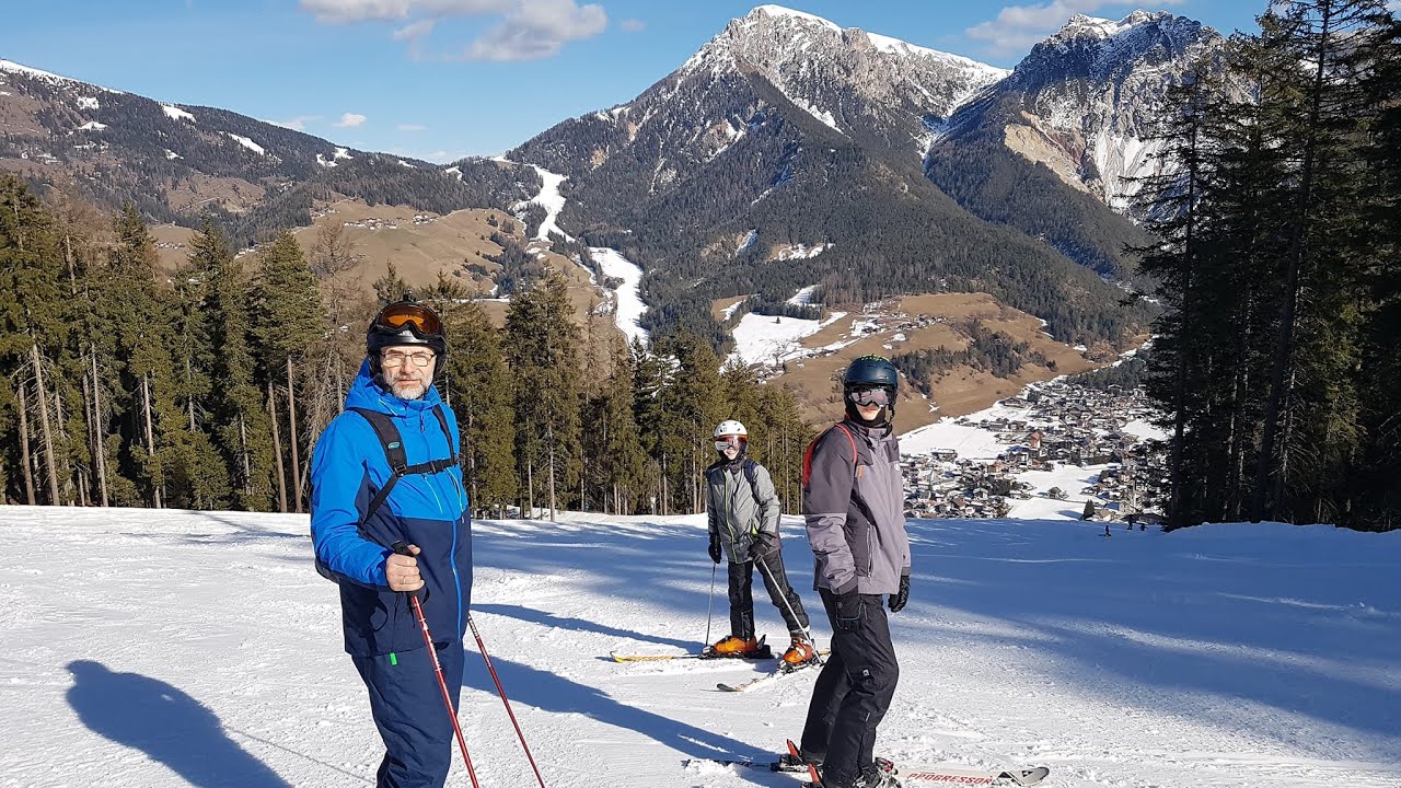 Narty Kronplatz 2024 - czerwona trasa 41