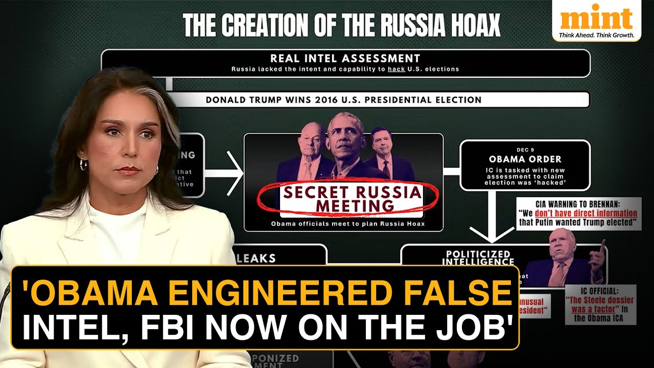 Tulsi Gabbard Pulls Out Papers With EXPLOSIVE Claims Day After Obama Hit Back At Trump