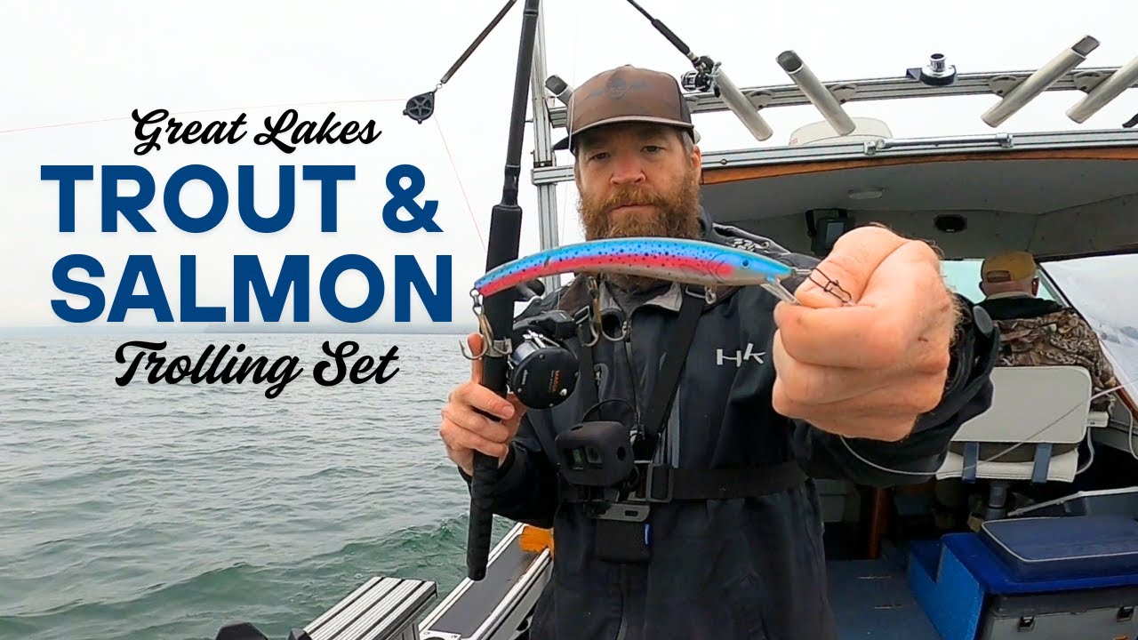 Easy & Effective Great Lakes Trolling Set for Trout and Salmon