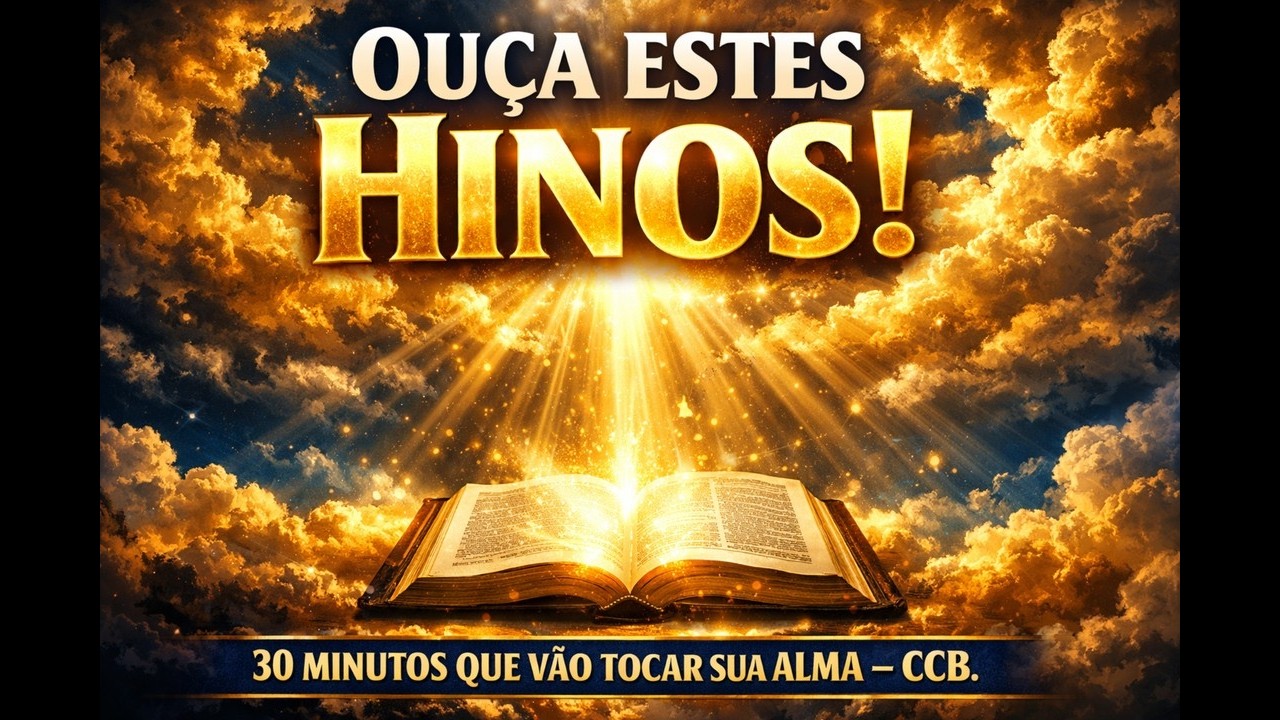 30 minutos de Hinos que Elevam | Louvor e Paz - CCB – Vol  04