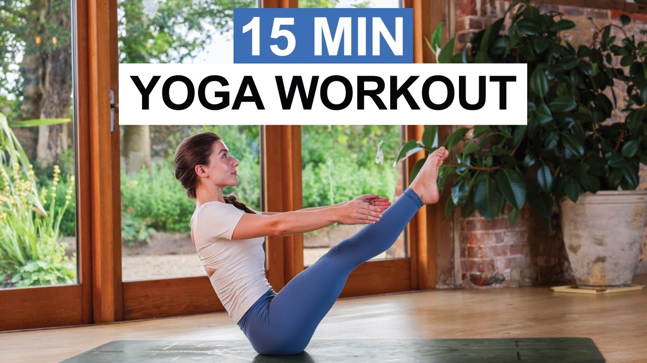 15 Min Yoga Workout | Core Strengthening Yoga Flow