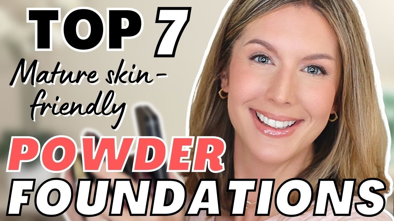 7 BEST Powder Foundations 2022 | Mature Skin • All Skin Types