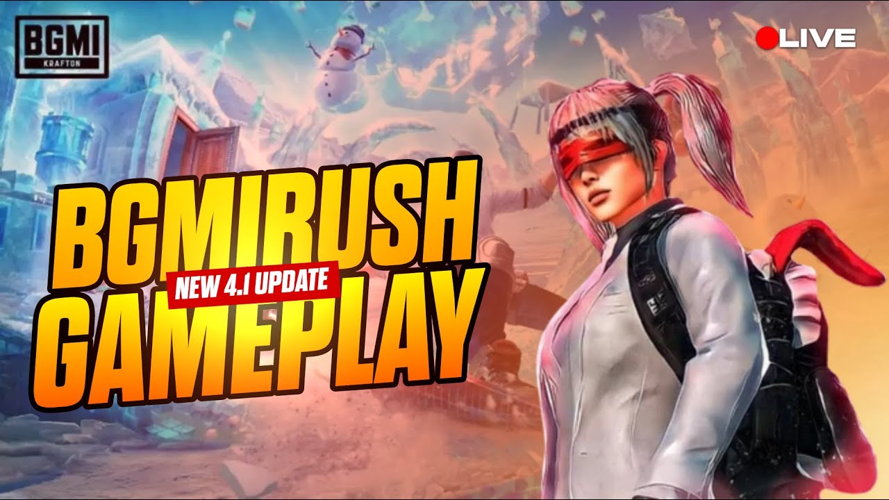 RUSH GAMEPLAY BGMI || BGMI LIVE || 1K KAB HOGA #bgmilive #battlegroundsmobileindia #livestream