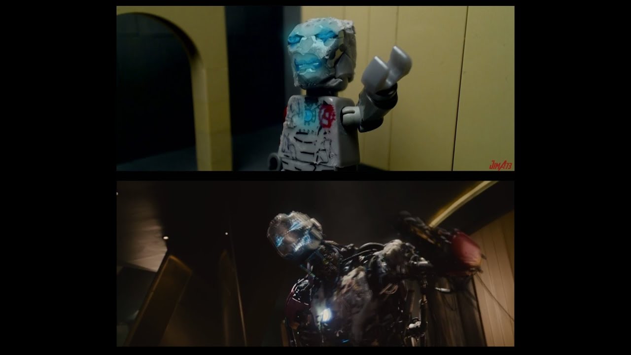 Avengers: Age of Ultron - Teaser Trailer IN LEGO (Side by Side)