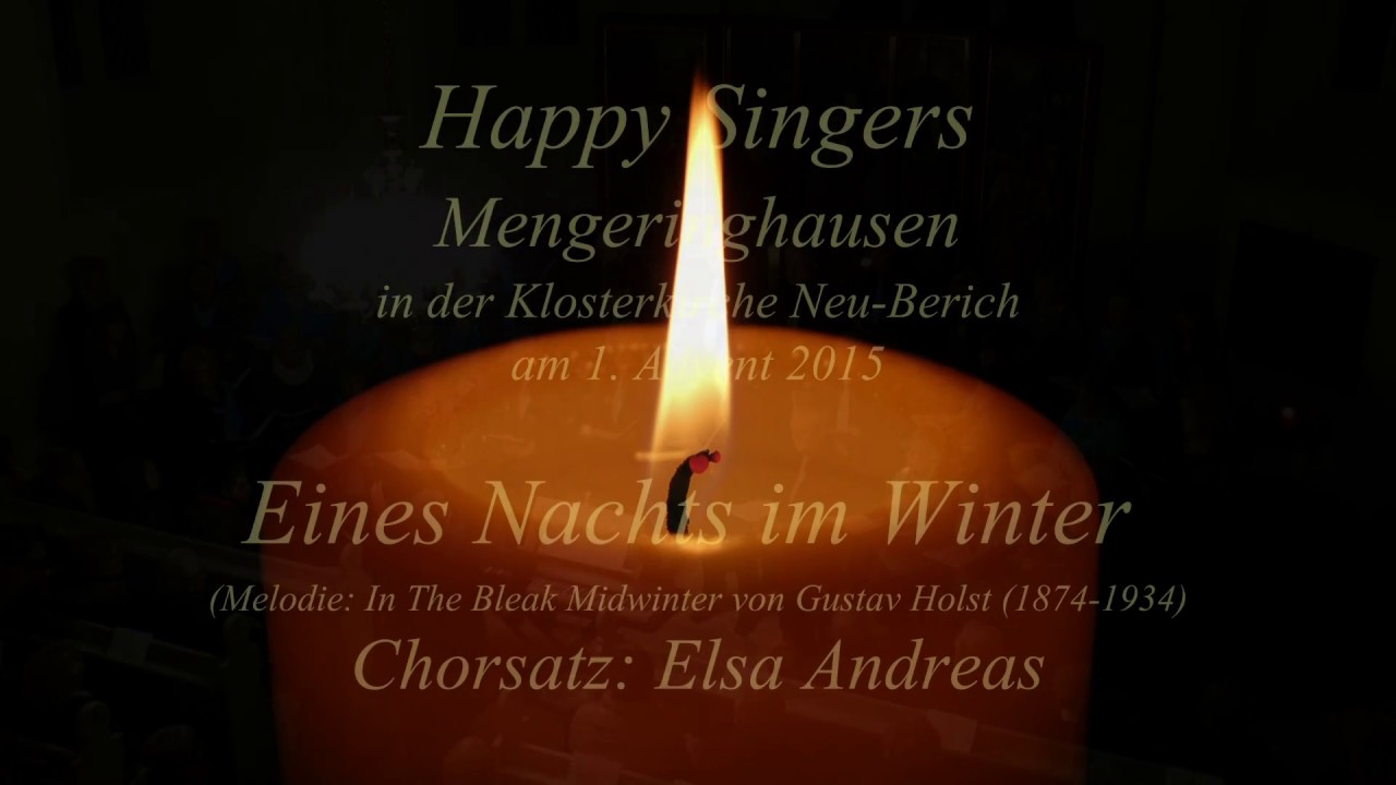 Happy Singers Eines Nachts im Winter