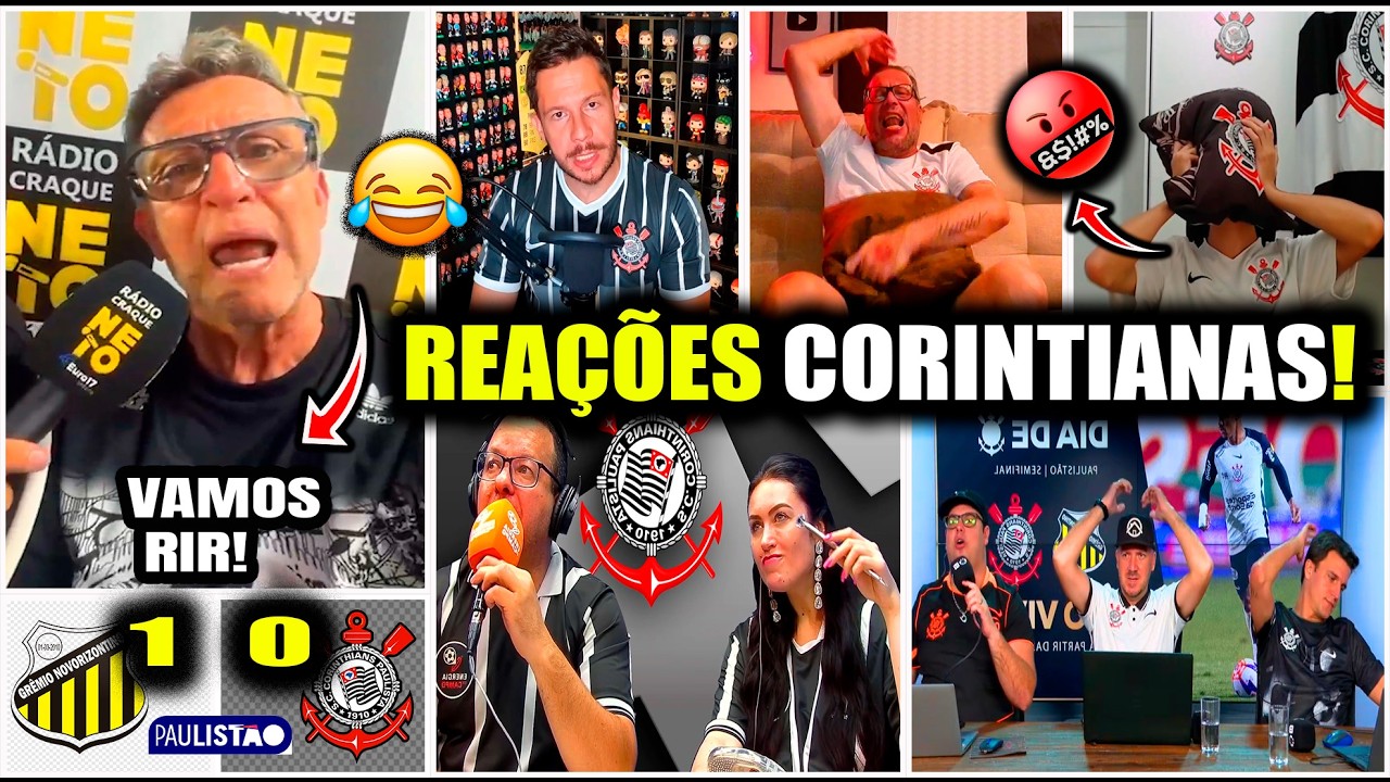 😂🎭CORINTHIANS FORA! NOVORIZONTINO APRONTA E A ZOEIRA TOMA CONTA! ⚫⚪