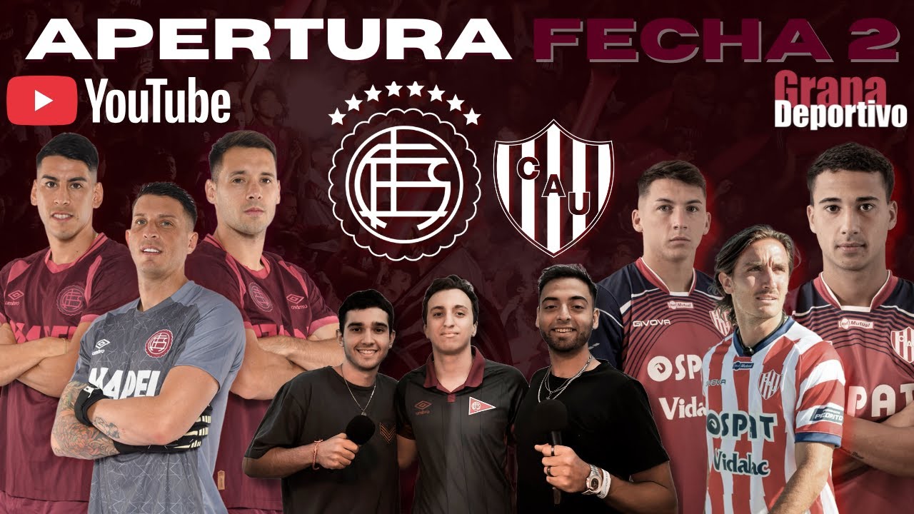 LANÚS - UNIÓN | TRANSMISIÓN EN VIVO - APERTURA FECHA 2