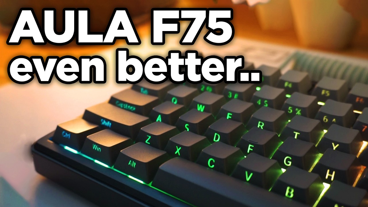 the popular budget king upgraded: Aula F75 Max