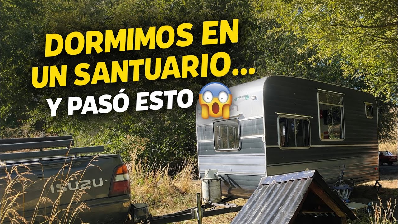 Hicimos Noche el la famosa curva de los santos, donde ocurrieron muchos accidentes fatales!