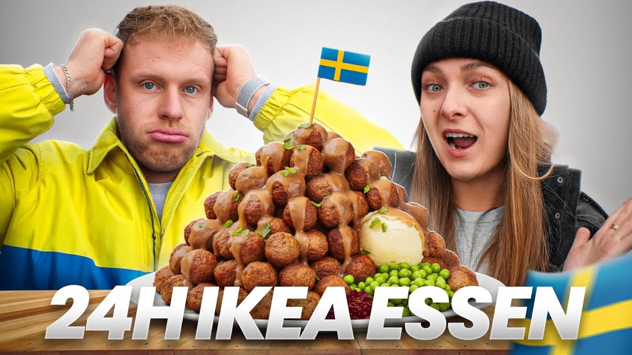 24 Stunden nur IKEA-Essen &ndash; wir testen ALLES! 😳
