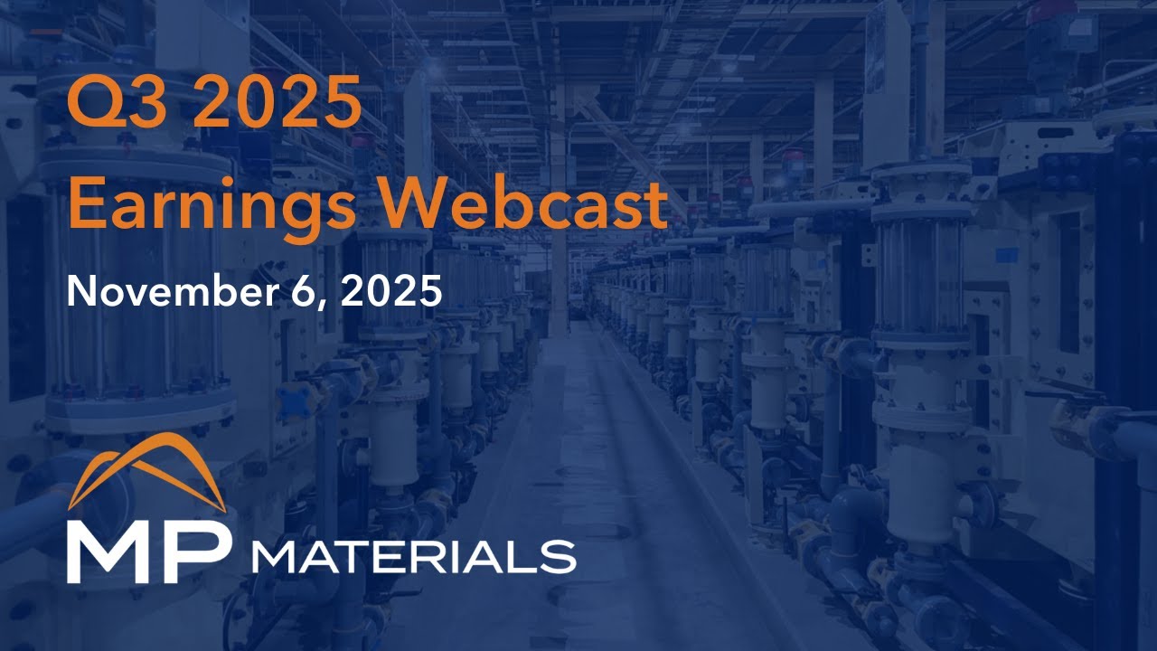 Q3 2025 Earnings Webcast