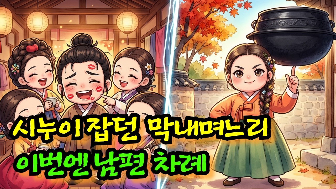 기생집 전전하던 한량 남편 버릇 고친 막내며느리ㅣ 옛날이야기 야담 설화 민담 인생지혜 수면동화