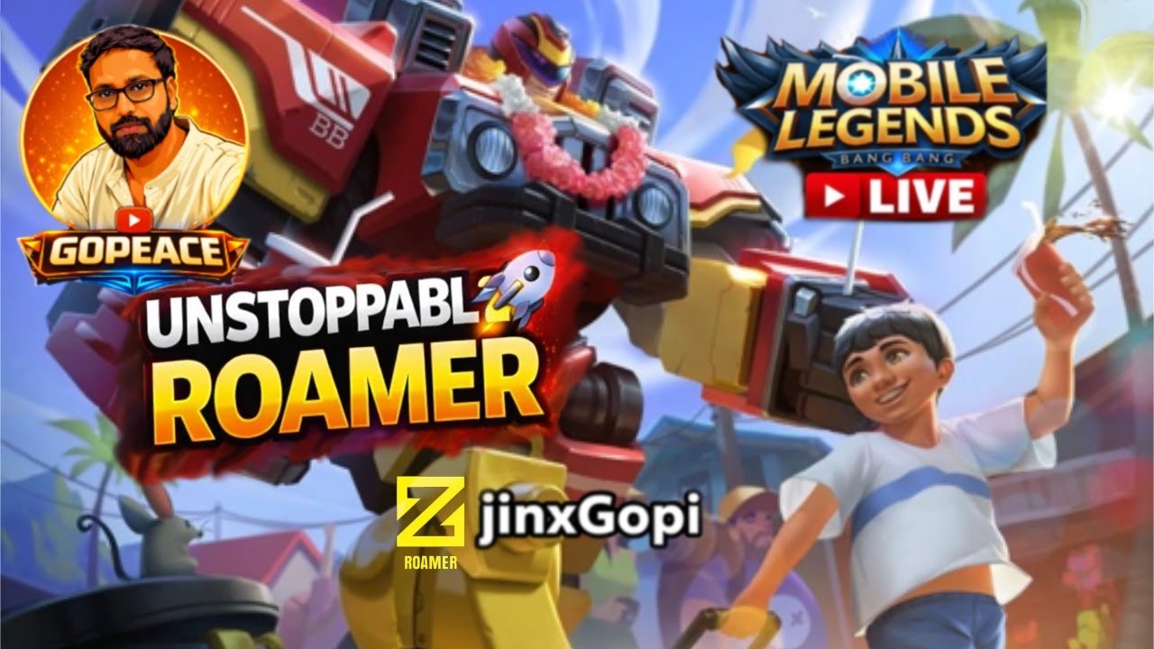 Unstoppable Roam🔥 | MLBB Rank Push LIVE