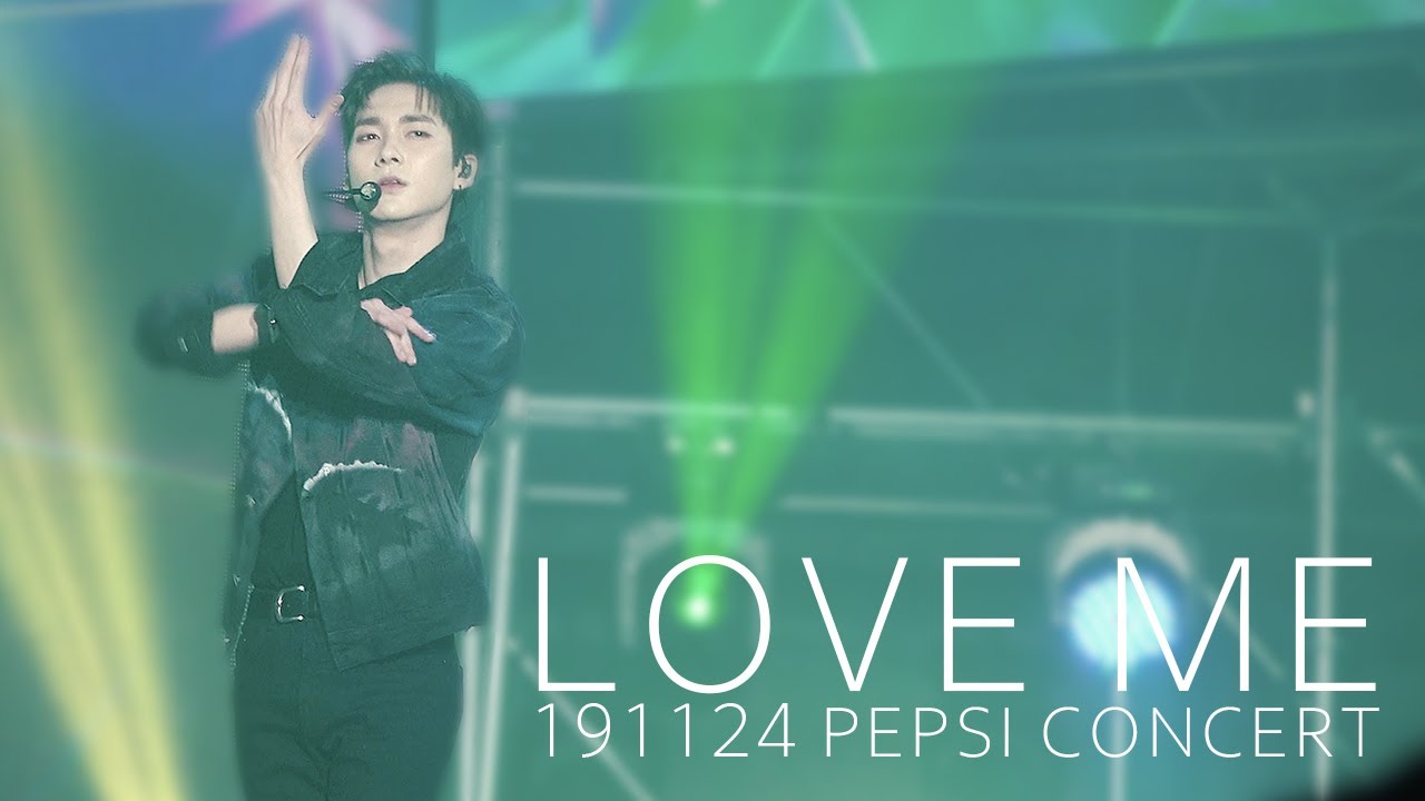 [NU'EST] 191124 PEPSI CONCERT 'LOVE ME' 아론 FOCUS CAM