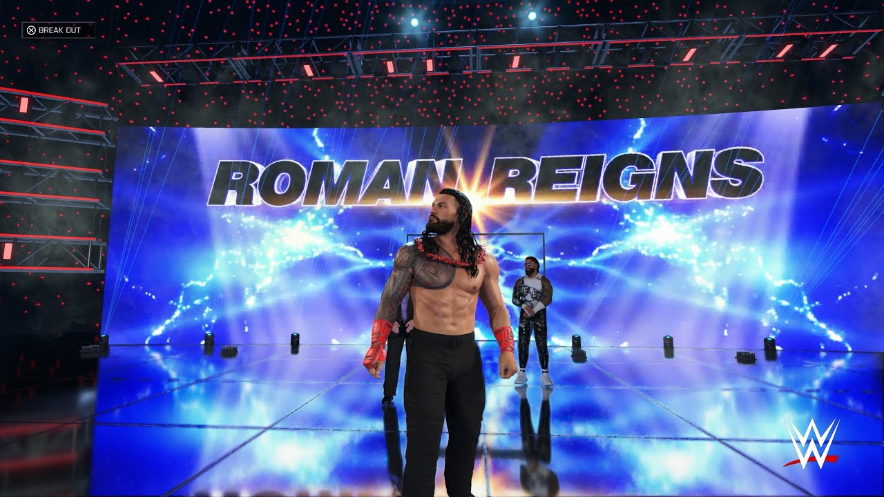 WWE2K25 MyCareer:The greatest smackdown match ever 