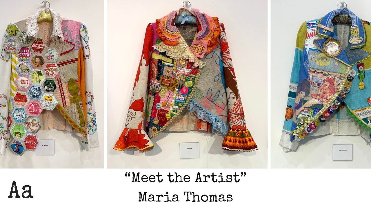 'Meet The Artist' (No:54) | Maria Thomas | Textile Artist