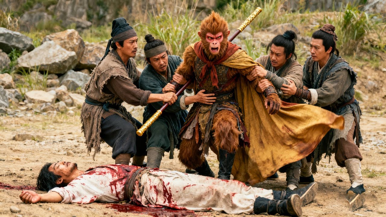 Sun Wukong killed a villager but showed no remorse, so Tang Seng punished him cruelly..