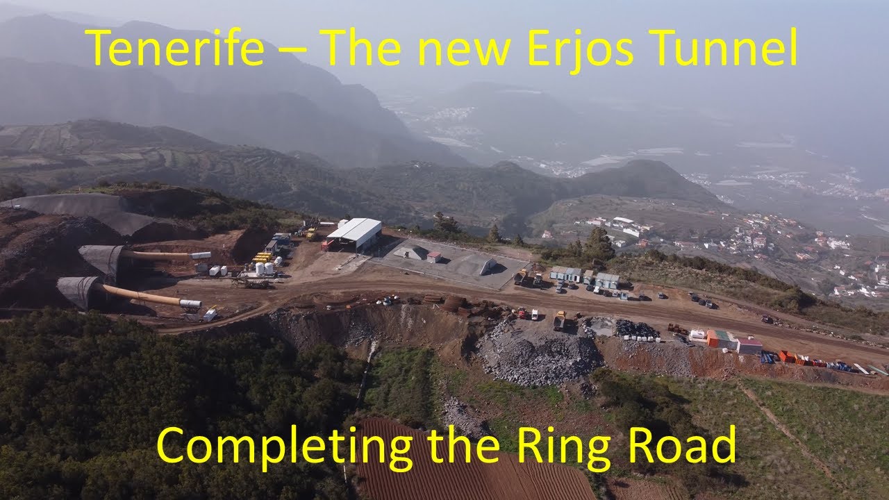 Tenerife - New Erjos tunnel to complete the ring road