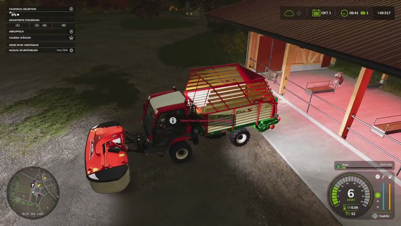LS25-PS5 XL Mega Farm Riverbend Springs #4 Futter f&uuml;r die Ziegen machen