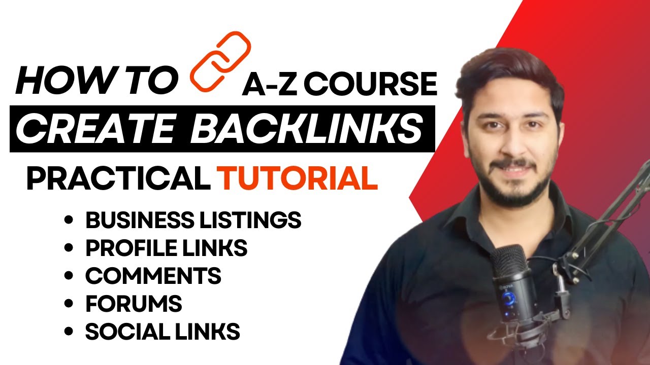 How to Create backlinks PRACTICAL TUTORIAL: A-Z Crash Course On Backlinking Process in Single Video