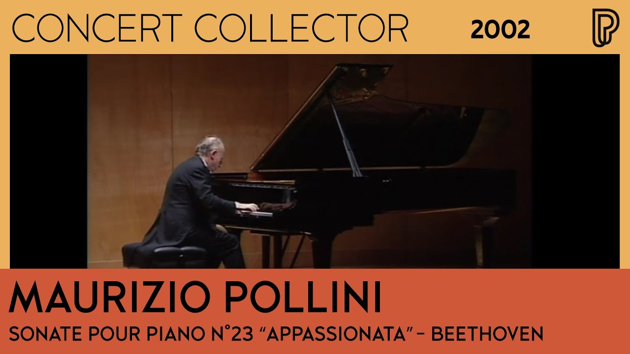 Maurizio Pollini | Sonate pour piano n°23 en fa mineur op. 57 “Appassionata” – Beethoven (2002)