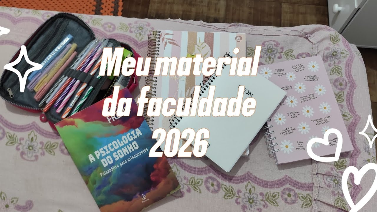 Meu material da faculdade 2026 (Psicologia)