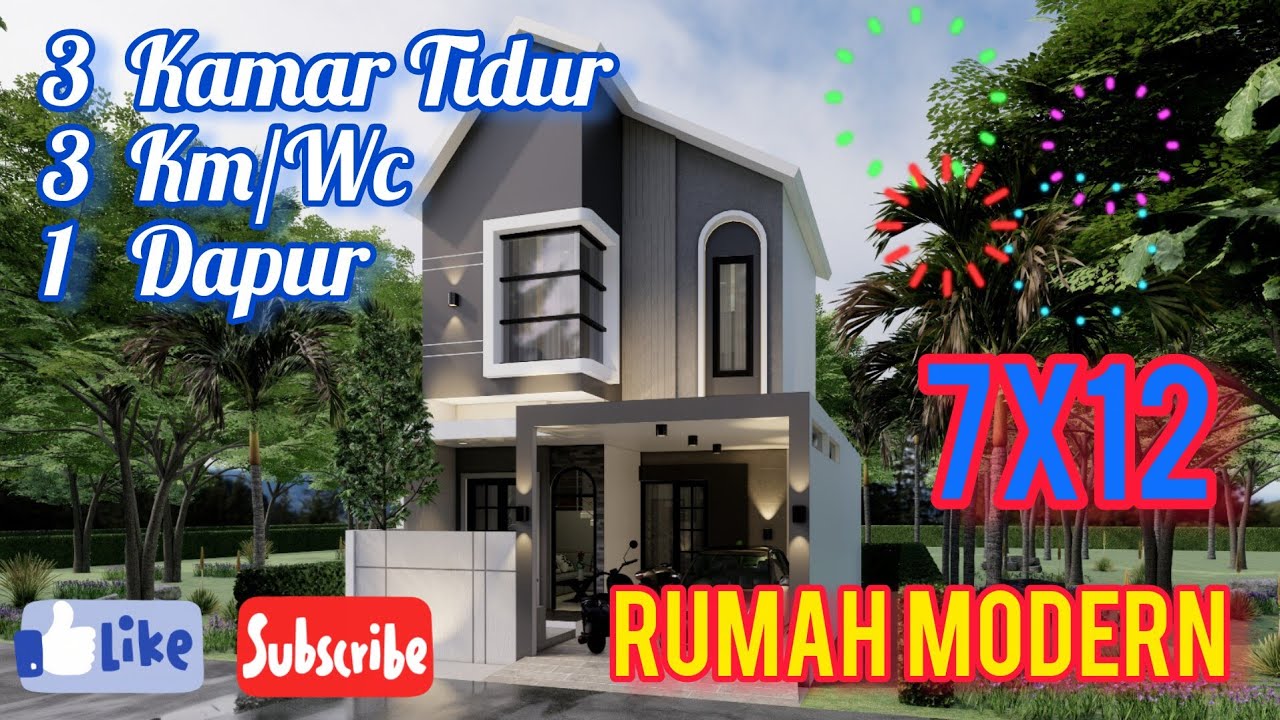 #rumahidaman  #rumahimpian  Rumah Yang Satu Ini Pasti Membuat Anda Selalu Betah di Rumah ( 7x12)