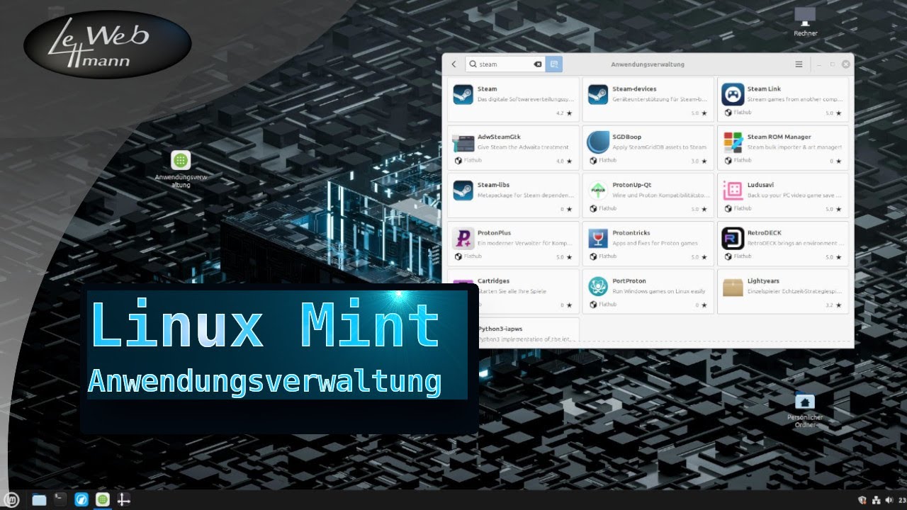 Linux Mint #02  - Anwendungsverwaltung