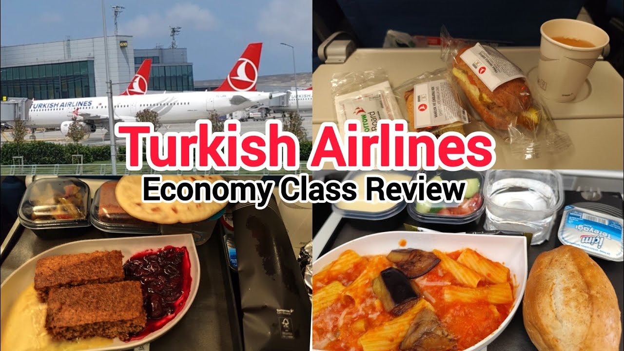 Turkish Airline Economy Class Review | Istanbul Airport Travel Vlog