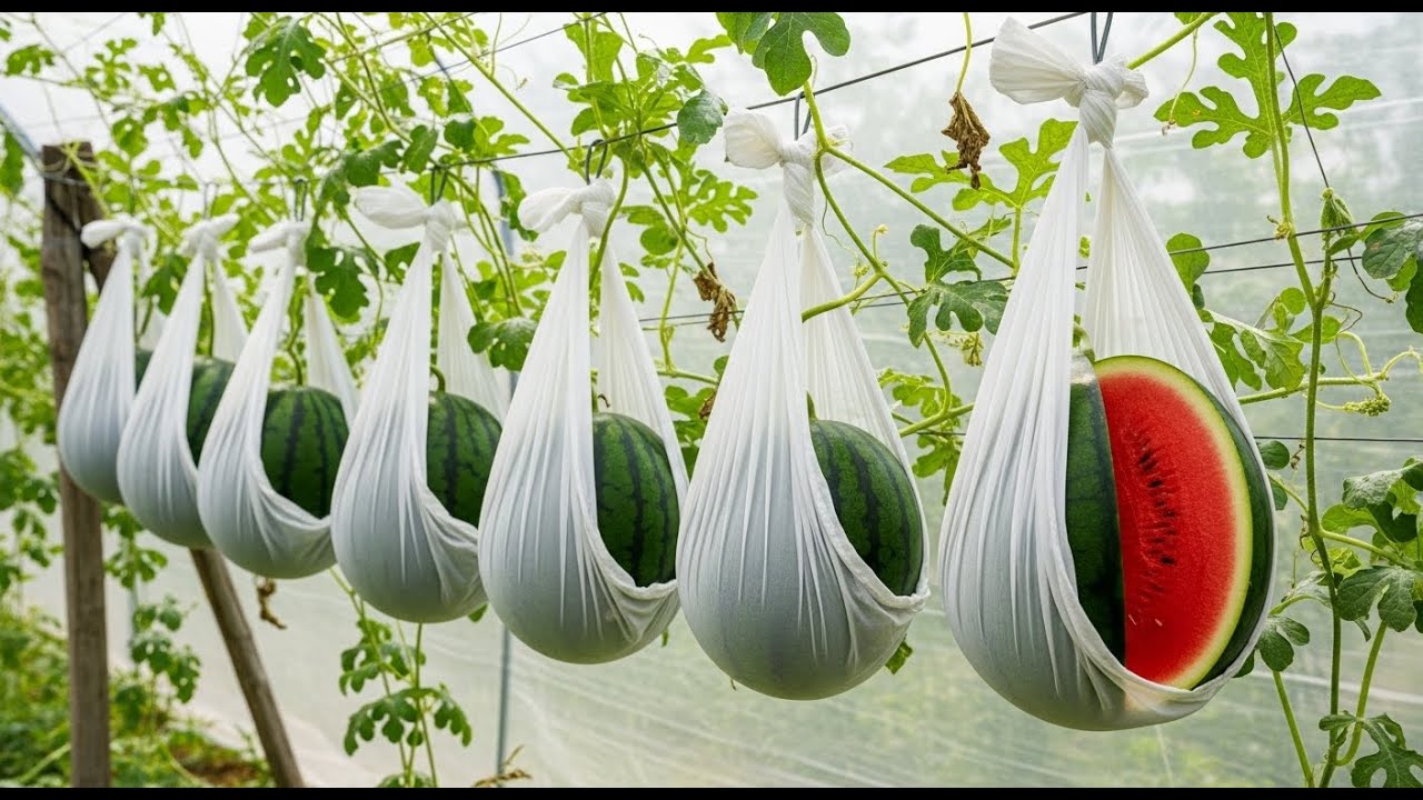 Growing Watermelon Provides Family, No Garden Needed, How to Growing  Watermelon #live #livestream