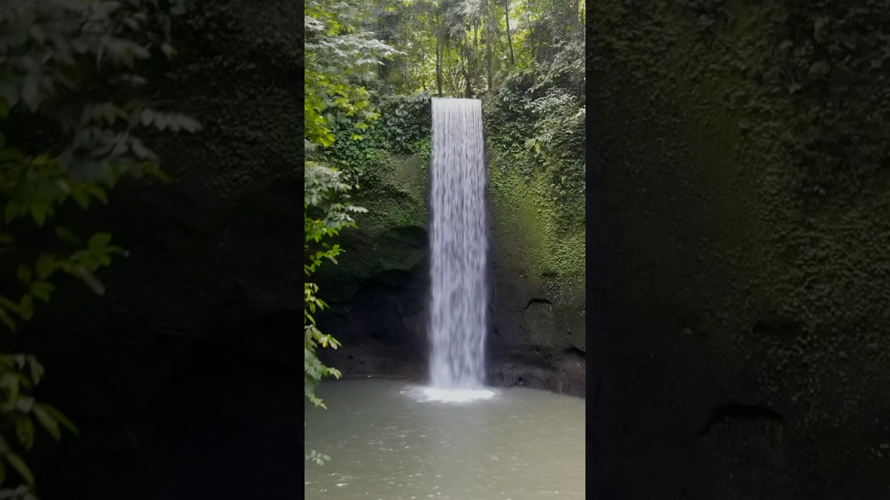 Secret waterfalls of Ubud, Bali #waterfall #bali #indonesia #ubud #travelvlog #travel