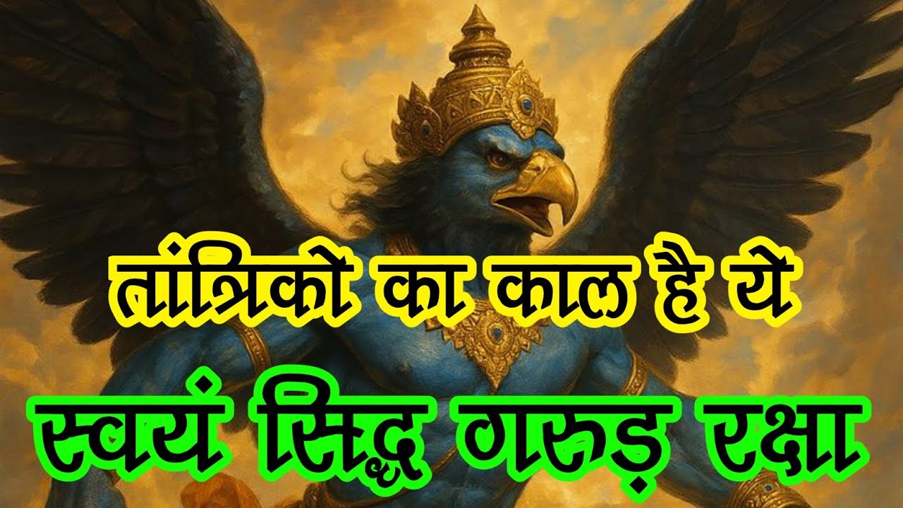 😡तांत्रिकों का काल है ये 😇 स्वयं सिद्ध गरुड़ रक्षा मंत्र / स्वयं सिद्ध शाबर मंत्र / Siddh Mantra