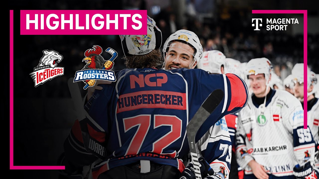 Nürnberg Ice Tigers - Iserlohn Roosters | PENNY DEL | MAGENTA SPORT