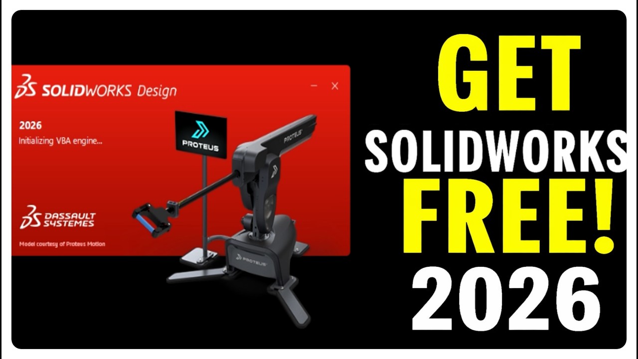 Бесплатная загрузка Solidworks 2026 | Как получить бесплатный доступ к SolidWorks | Бесплатный до...